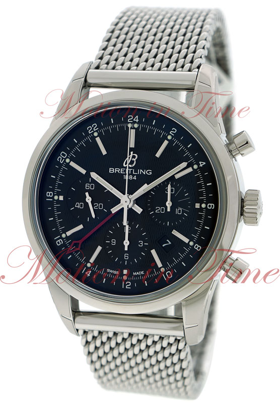 Breitling Transocean Chronograph GMT Watch