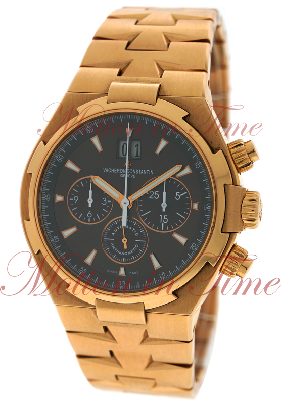 Vacheron Constantin Overseas Chronograph Brown Dial Rose Gold