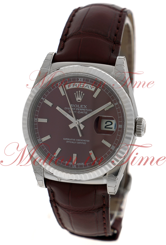 rolex day date cherry dial