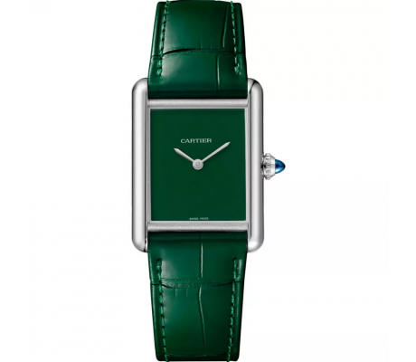 cartier-tank-must-green-dial-stainless-steel-on-strap.png